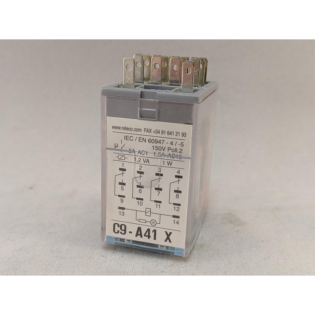 Turck Comat Releco by TURCK, Miniature, Control Relay (C9-A41X/024VDC)