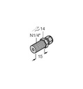 Turck Accessories, Compression Fitting, For Temperature Sensors (CF-M-6-N1/4-A4)