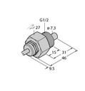 Turck Flow Monitoring, Immersion Sensor without Integrated Processor (FCS-G1/2A4-NA/D100)