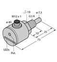Turck Flow Monitoring, Immersion Sensor with Integrated Processor (FCS-G1/4A4-ARX-H1140)