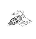 Turck Flow Monitoring, Immersion Sensor without Integrated Processor (FCS-G1/4T-NA)