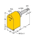 Turck Flow Monitoring, Immersion Sensor with Integrated Processor (FCS-HA2P-LIX-H1141/AL115)