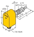 Turck Flow Monitoring, Immersion Sensor with Integrated Processor (FCS-N1/2A4P-ARX-B1151/L060/115VAC)