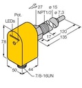 Turck Flow Monitoring, Immersion Sensor with Integrated Processor (FCS-N1/2A4P-ARX-B1151/L120/115VAC)