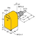 Turck Flow Monitoring, Immersion Sensor with Integrated Processor (FCS-N1/2A4P-LIX-H1141)