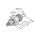 Turck Flow Monitoring, Immersion Sensor without Integrated Processor (FCS-N1/2T-NA)
