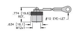 Turck Actuator and Sensor Accessory, Closure cap (FKV-CC)
