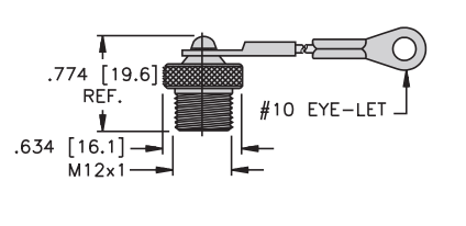 Turck Actuator and Sensor Accessory, Closure cap (FSV-CC)