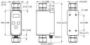Turck Flow Rate Measurement, Inline Sensor with Integrated Processor, Relay Output 24 VDC NO (FTCI-N3/4D19A4P-2ARX-H1160)