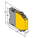 Turck Isolating transducer, 2-channel (IM33-22EX-HI/24VDC)