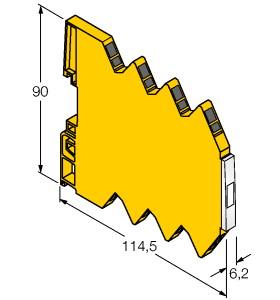 Turck Analog signal isolator, 1-channel (IMS-AI-UNI/24V)