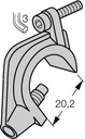 Turck Accessories, Mounting Bracket, For Profile Cylinders (KLI2)