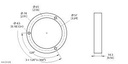 Turck Accessories, Protecting Ring, For Encoders RI-EQR24 (M5-QR24)