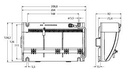 Turck FOUNDATION fieldbus and PROFIBUS-PA, multibarrier, 8 channel (MBD40-8R/EX)