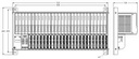 Turck excom I/O System, Module Rack for 24 Modules, Zone 2 (MT24-3G)