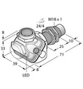 Turck Inductive Sensor, With Increased Temperature Range (NI10-EM18WDTC-Y1X)