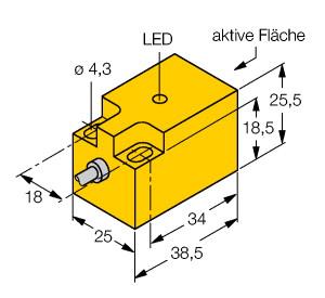Turck Inductive Sensor (NI10-Q25-AP6X)