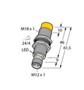 Turck Inductive Sensor (NI12U-EM18M-VP4X-H1141), Uprox, Barrel, DC, Con. M12