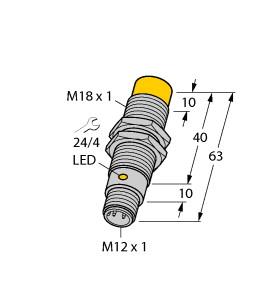 Turck Inductive Sensor (NI12U-M18-AP6X2-H1141)