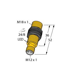 Turck Inductive Sensor (NI12U-S18-AP6X-H1141)
