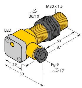 Turck Inductive Sensor (NI15-P30SK-AP6X2)