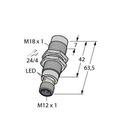 Turck Inductive Sensor, Stainless Steel Front (NI20-EG18FM-AN6X-H1141)
