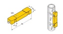 Turck Inductive Sensor, Detection of Small and Fast Tube-guided Parts (NI20U-TS12-AP6X2)