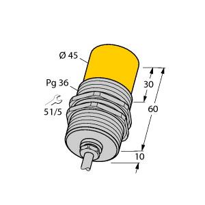 Turck Inductive Sensor (NI25-G47-Y1)