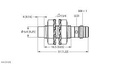 Turck Inductive Sensor (NI3-EG08K-RP6X-V1131)