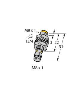 Turck Inductive Sensor (NI3-EG08K-Y1-V1130)