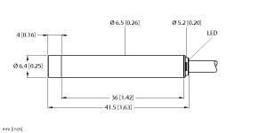 Turck Inductive Sensor (NI3-EH6.5-AN6X)