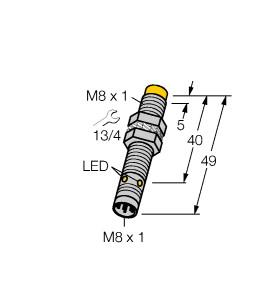 Turck Inductive Sensor (NI4U-EG08-RP6X-V1131)