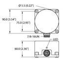 Turck Inductive Sensor (NI60-K90-VN4X-B2141)