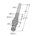 Turck Magnetic Field Sensor, For Detection of Ferromagnetic Parts (NIMFE-M12/6.2L101-UN6X-H1141)