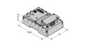 Turck excom I/O System, PROFIBUS-DP fiber-optic coupler for zone 1 (OC11EX/2G.2)