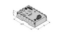Turck excom I/O System, PROFIBUS-DP – Fiber-Optic Coupler for Zone 2 (OC11EX/3G.2 PROFIBUSKOPPLER)