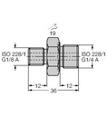 Turck Accessories, Threaded Adapter (PCV-G1/8A4)