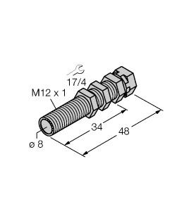 Turck Accessories, Quick-Mount Bracket (QM-08L)