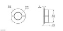 Turck Accessories, Adapter Sleeve, For Encoders RI-QR24 (RA2-QR24)