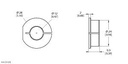 Turck Accessories, Adapter Sleeve, For Encoders RI-QR24 (RA3-QR24)