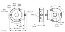 Turck Contactless Encoder with Stainless Steel Housing, SSI, Premium Line (RI360P0-EQR24M0-HESG25X3-H1181)