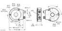 Turck Contactless Encoder, CANopen, Premium Line (RI360P0-QR24M0-CNX4-2H1150)