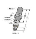 Turck Ultrasonic Sensor, Diffuse Mode Sensor (RU40U-M18E-LIU2PN8X2T-H1151)