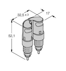 Turck piconet Accessories, IP-Link Jumper (SFOB-0001)