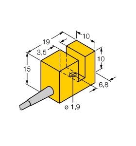 Turck Inductive Sensor, Slot-type (SI3.5-K10-AP6X/S258)