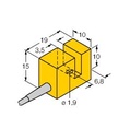 Turck Inductive Sensor, Slot-type (SI3.5-K10-AP6X/S258)