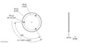 Turck Accessories, Shield Plate, For Encoders RI-QR24 (SP3-QR24)
