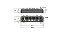 Turck Compact Multiprotocol I/O Module for Ethernet, 2 Configurable Serial Interfaces and 4 Universal Digital Channels (TBEN-S2-2COM-4DXP)