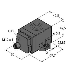 Turck HF Read/Write Head (TNSLR-Q42TWD-H1147)