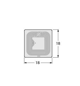 Turck HF Tag, Smart Label (TW-L18-18-F-B128 100PCS)